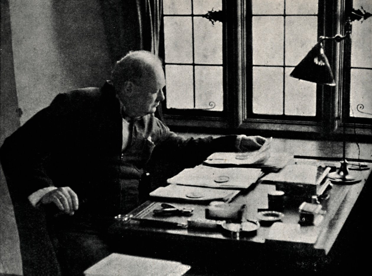 Churchill på jobbet, 1940-talet, 1945. av Unbekannt