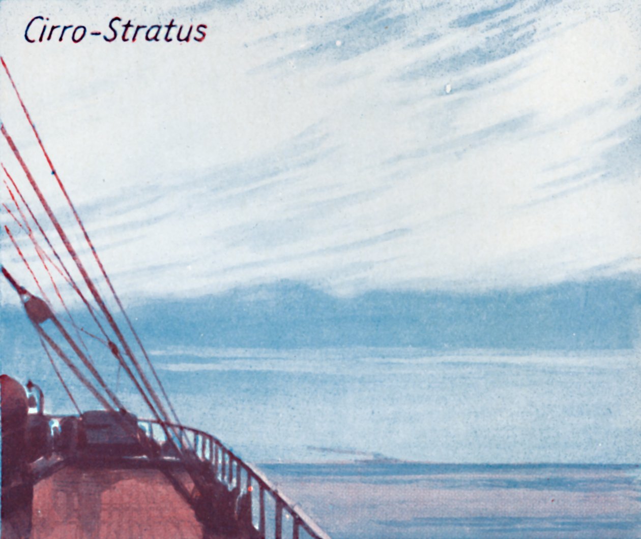 Cirro-Stratus - Ett dussin av de viktigaste molnformerna på himlen, 1935 av Unbekannt