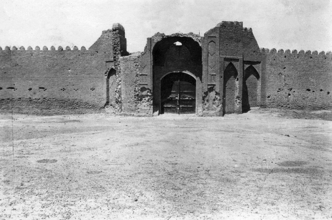 Stadsporten, Samarra, Mesopotamien, 1918 av Unbekannt