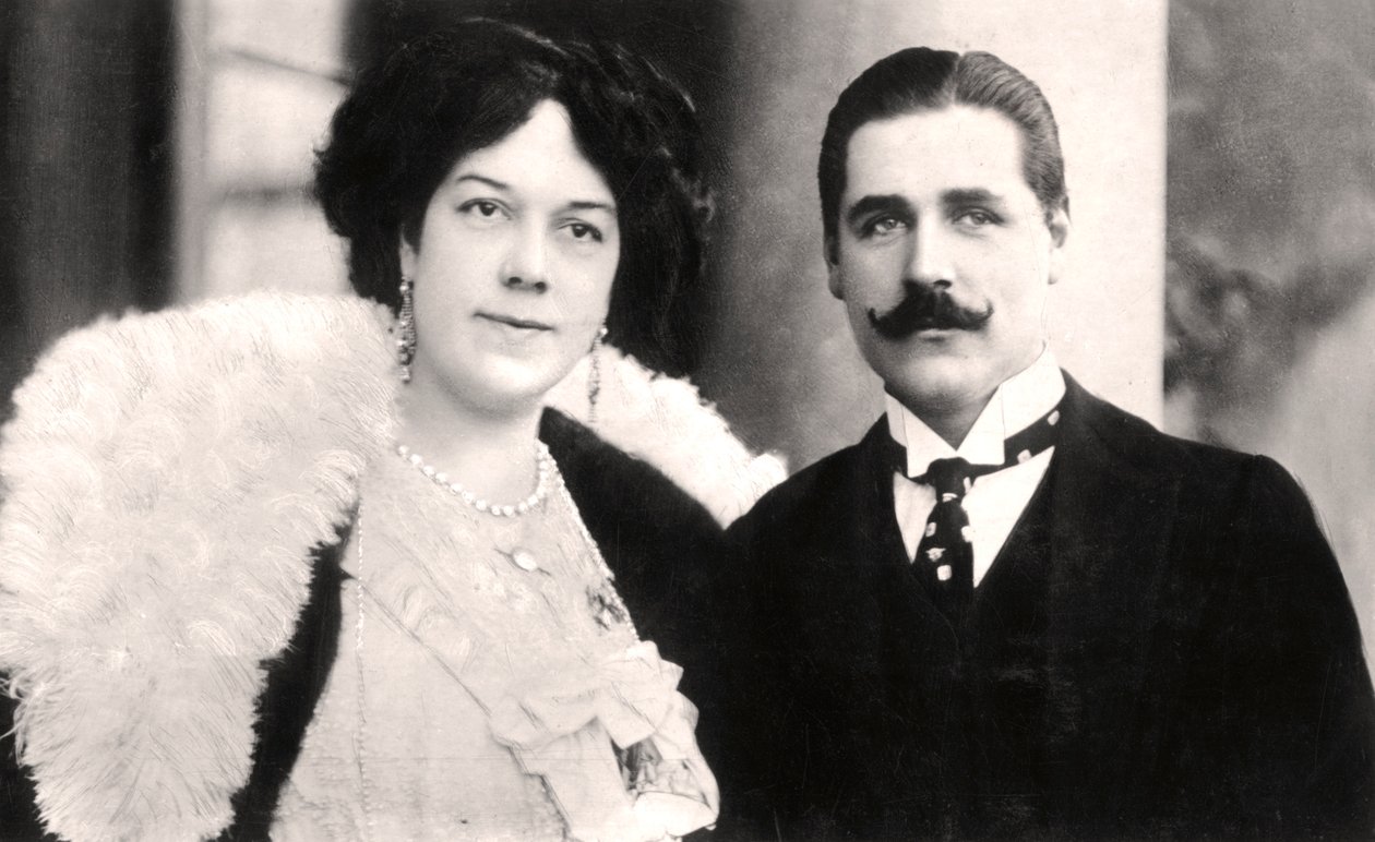 Clara Ellen Butt 1872-1936 och Kennerley Rumford 1870-1957, engelska sångare, 1906 av Unbekannt