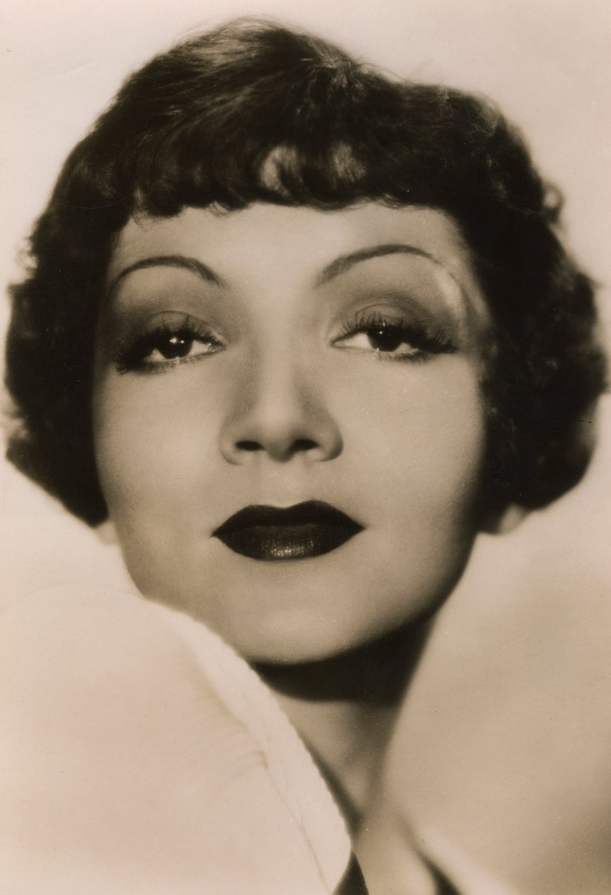 Claudette Colbert 1903-1996, amerikansk skådespelerska, ca 1930-talet av Unbekannt