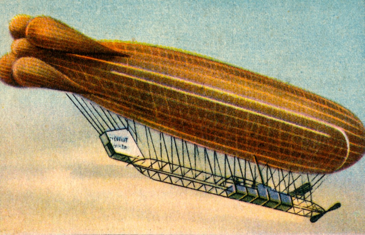 Clément-Bayard nr 1 luftskepp, 1908, 1932. av Unbekannt