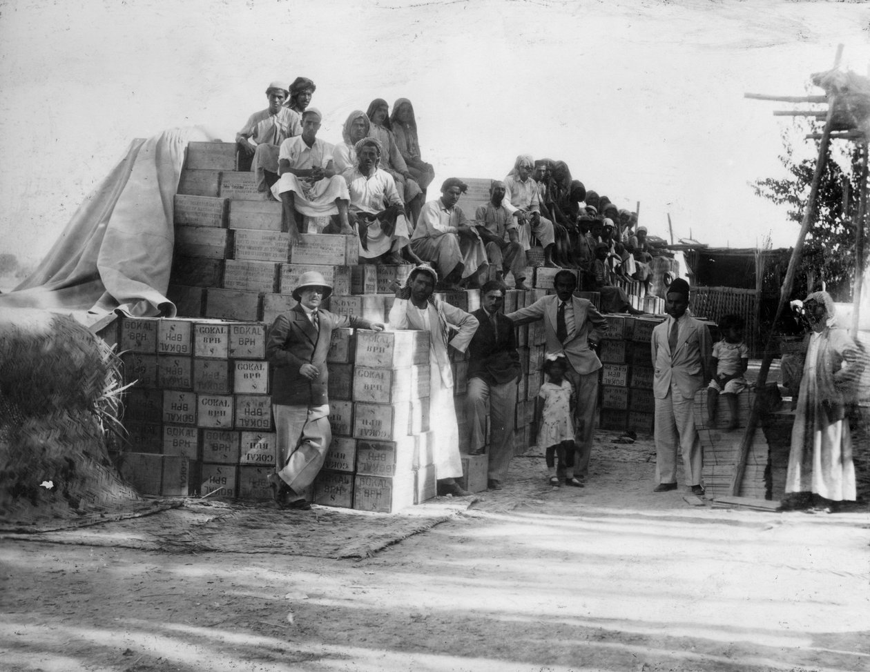 Kokosnötsproduktion, Indien, 1900-talet av Unbekannt