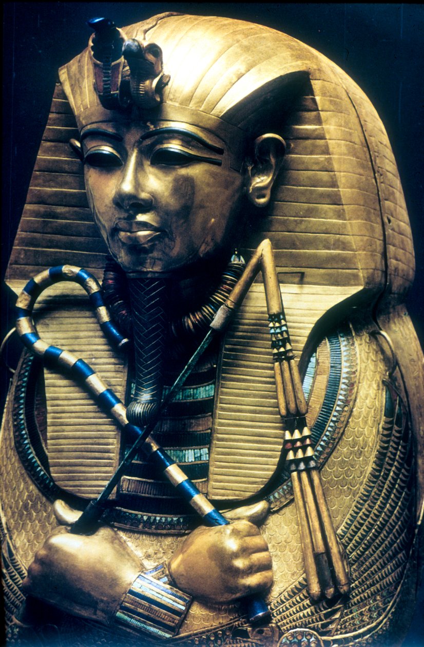 Kista av Tutankhamun, forntida egyptisk farao, c1325 f.Kr av Unbekannt