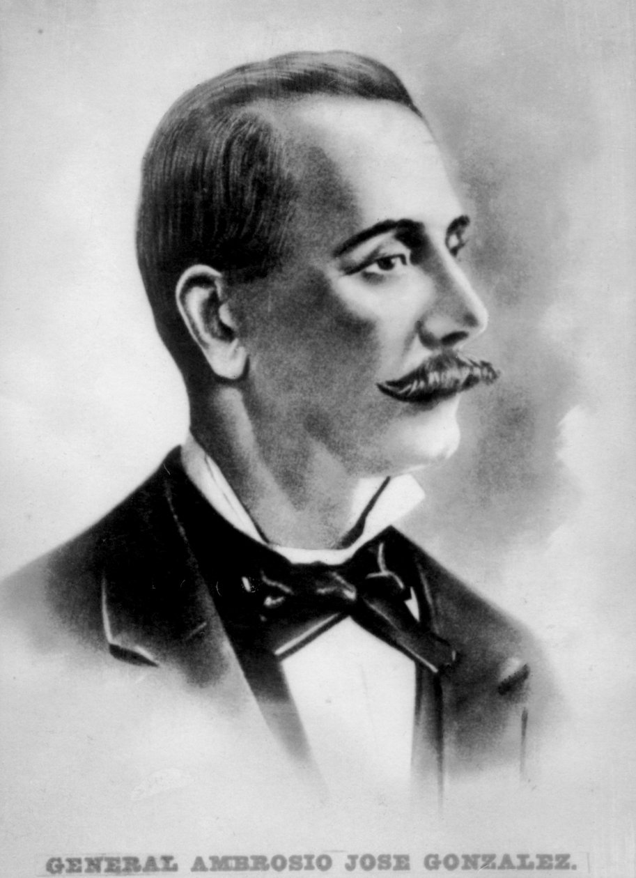 Överste Ambrosio José Gonzales 1818-1893, kubansk revolutionär av Unbekannt