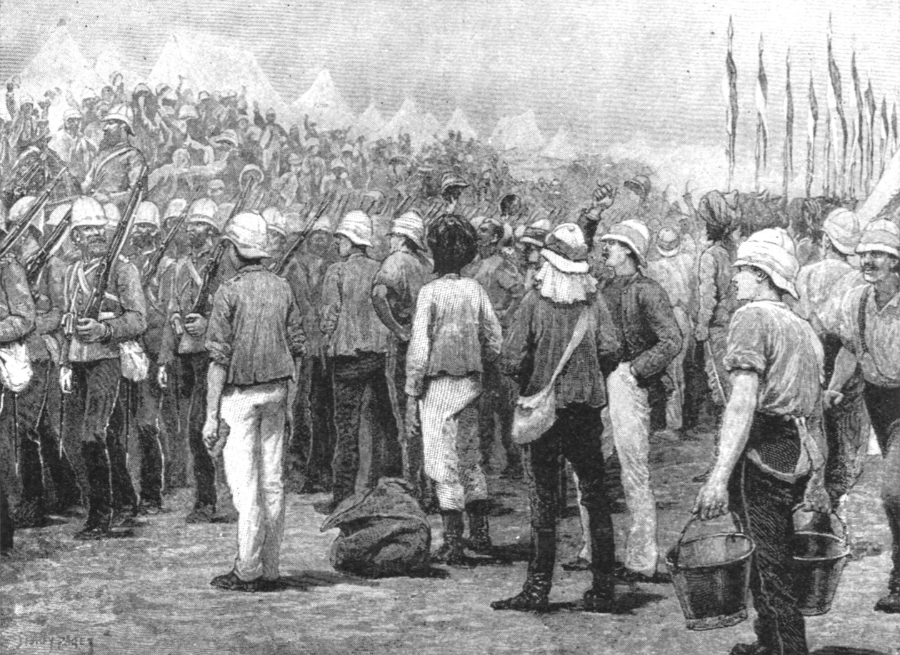 Kolonialtrupper i Soudankriget, 1883-85: New South Wales infanteri... vid Suakim, 1885, 1901. av Unbekannt