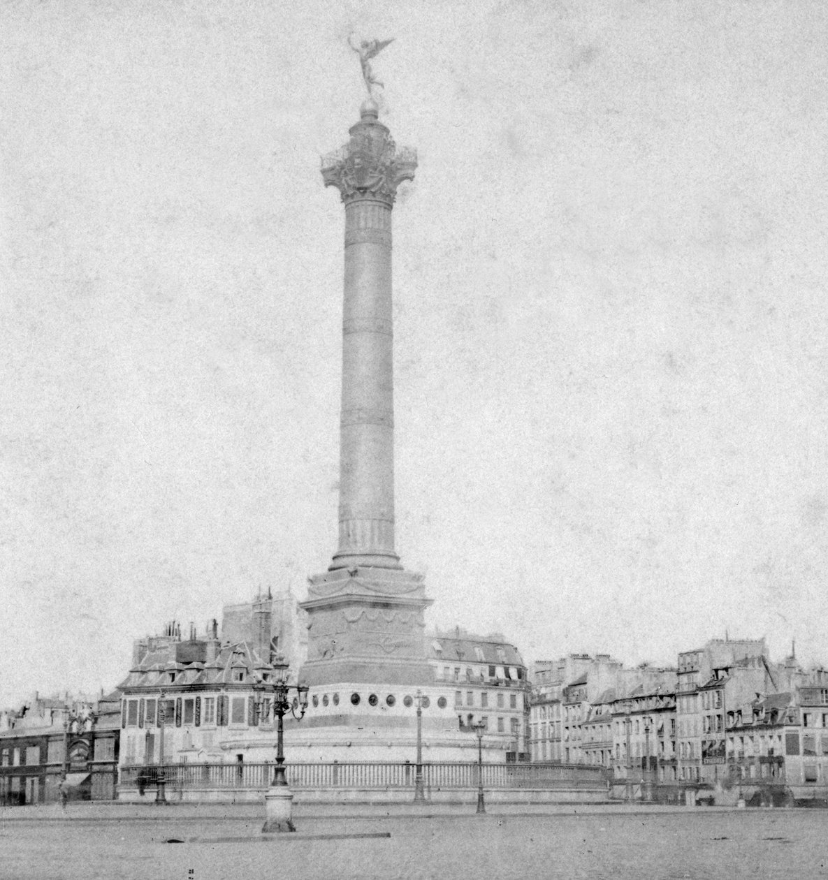 Julikolumnen, Place de la Bastille, Paris, Frankrike, sent 1800- eller tidigt 1900-tal av Unbekannt