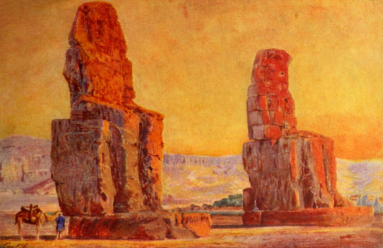 Colossus of Thebe, c1918-c1939. av Unbekannt