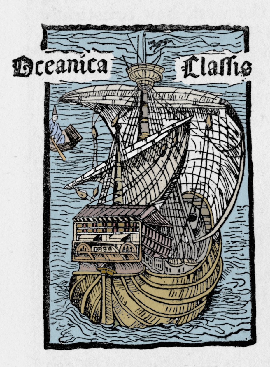 Columbus skepp, Santa Maria, 1493, 1912 av Unbekannt