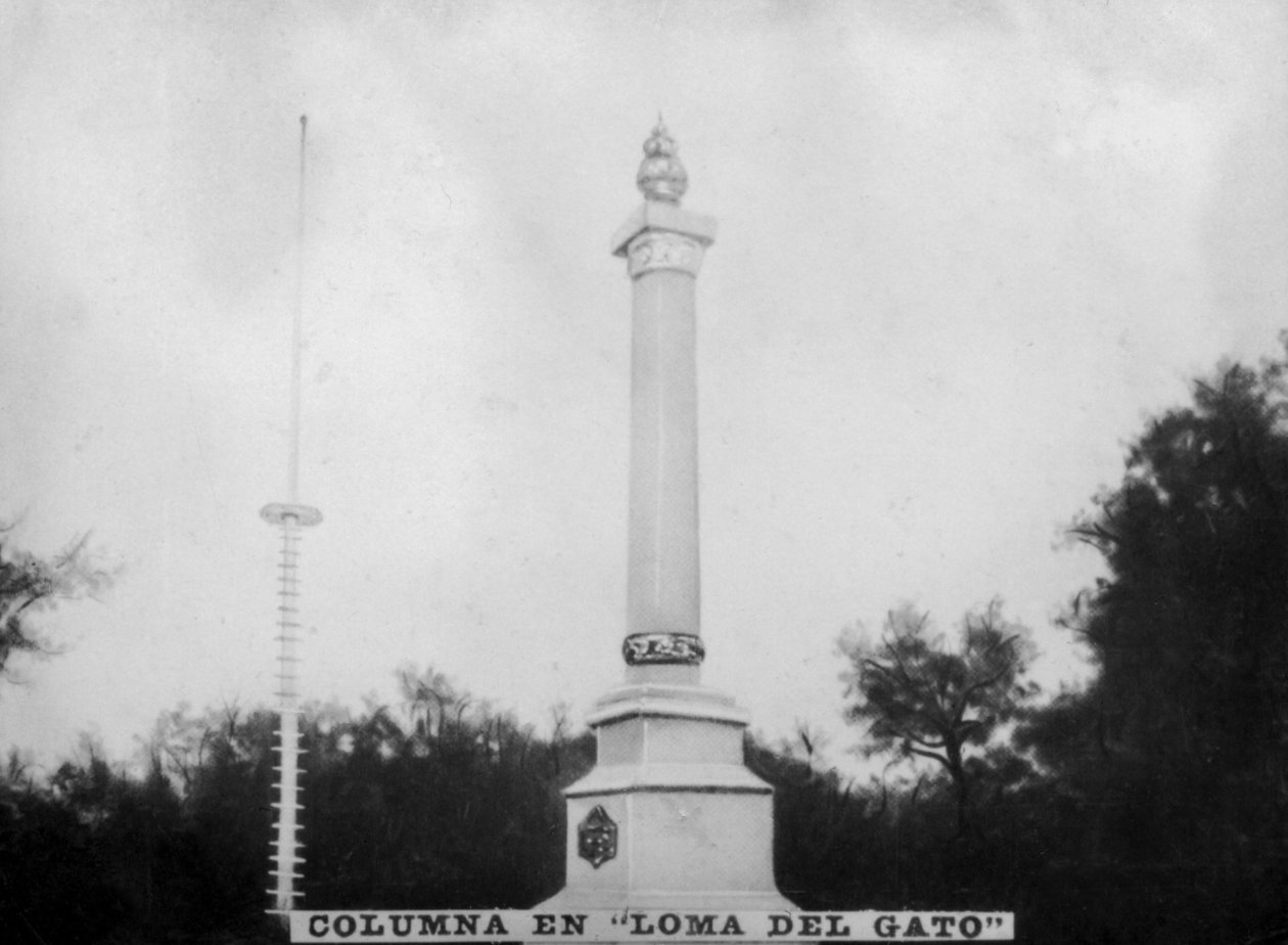 Kolumn i Loma del Gato, 1896, 1920-talet av Unbekannt