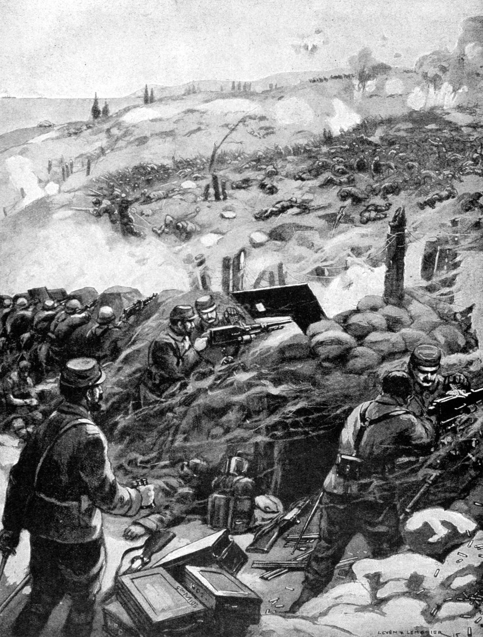 Strid i Dardanellerna, Achi Baba, 1915 av Unbekannt