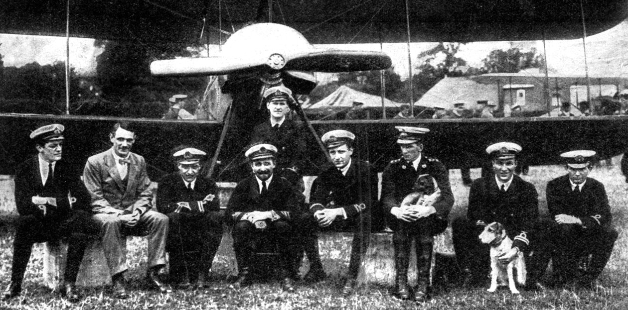 Befälhavare Samson, Royal Navy Flying Corps, första världskriget, 1914 av Unbekannt