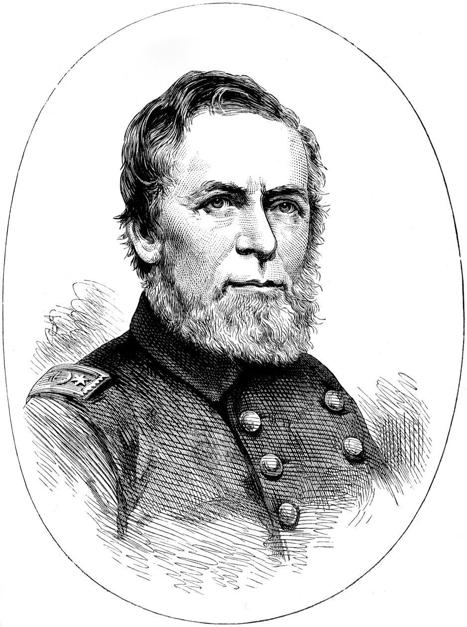 Commodore AH Foote, facklig sjöofficer under det amerikanska inbördeskriget, c1880 av Unbekannt