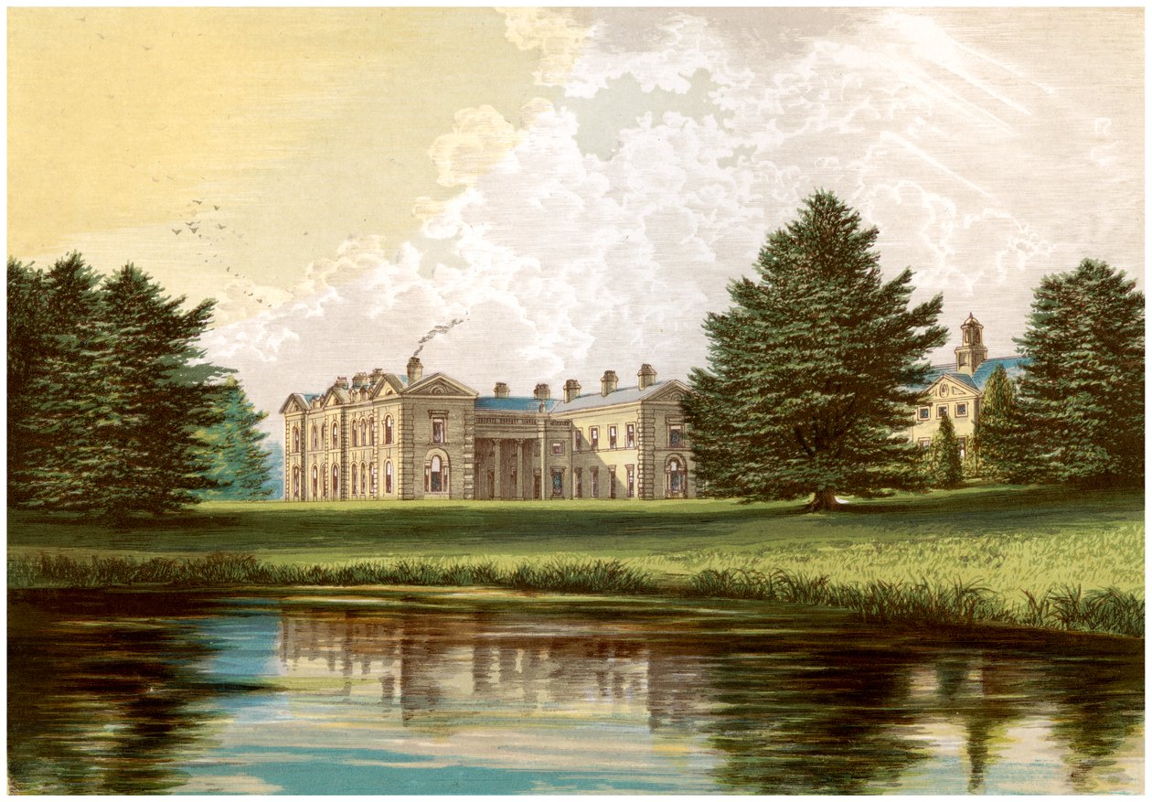 Compton Verney, Warwickshire, hem för Lord Willoughby de Broke, c1880 av Unbekannt