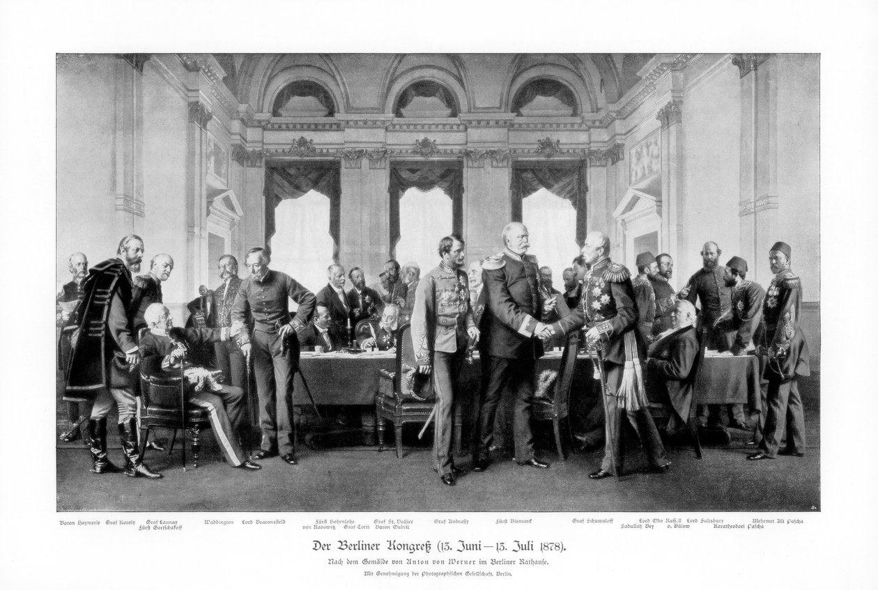 Berlinkongressen 13 juni-13 juli 1878, 1900 av Unbekannt