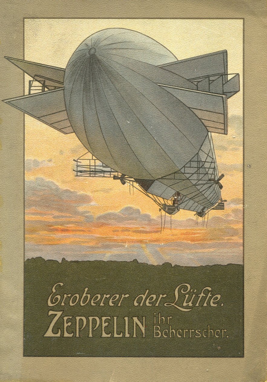 Luftens erövrare. Zeppelin, 1916 av Unbekannt