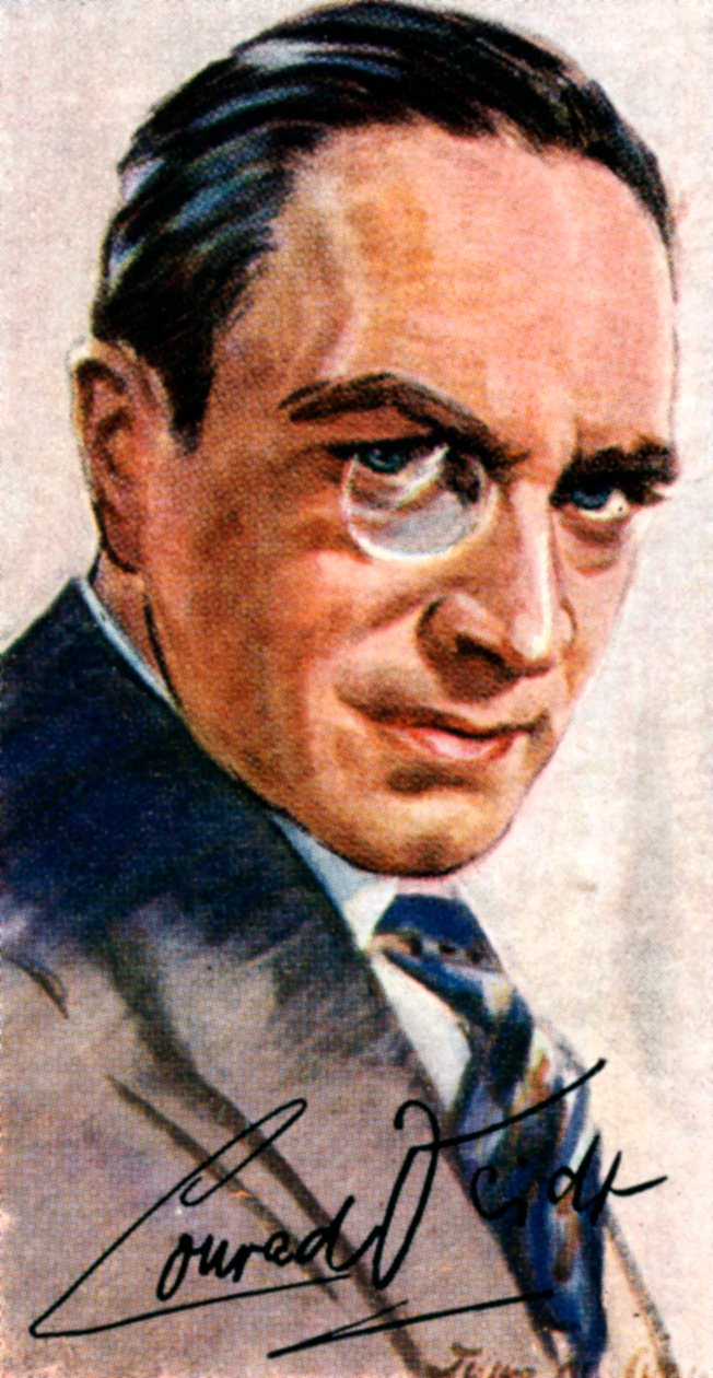 Conrad Veidt, 1893-1943, tysk skådespelare, 1900-talet av Unbekannt