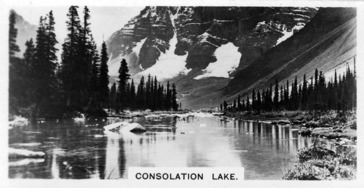 Consolation Lake, Alberta, Kanada, c1920-talet av Unbekannt