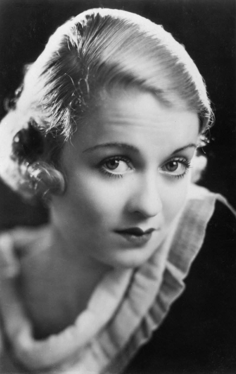 Constance Bennett 1904-1965, amerikansk skådespelerska, 1900-talet av Unbekannt