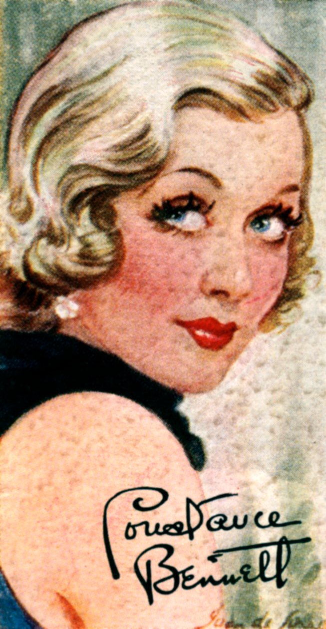 Constance Campbell Bennett, 1904-1965, amerikansk skådespelerska, 1900-talet av Unbekannt