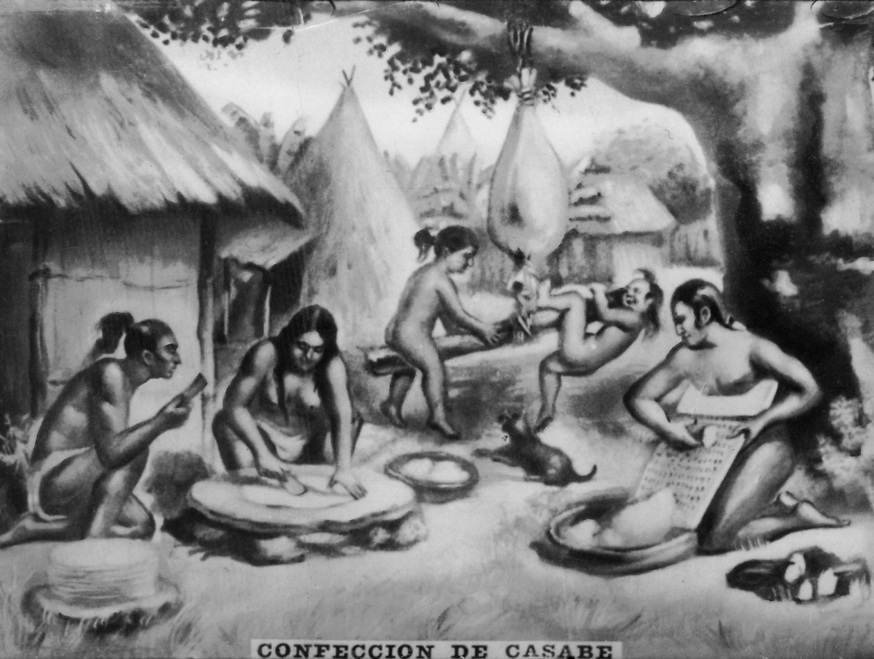 Cooking of Casabe, 1920-talet av Unbekannt