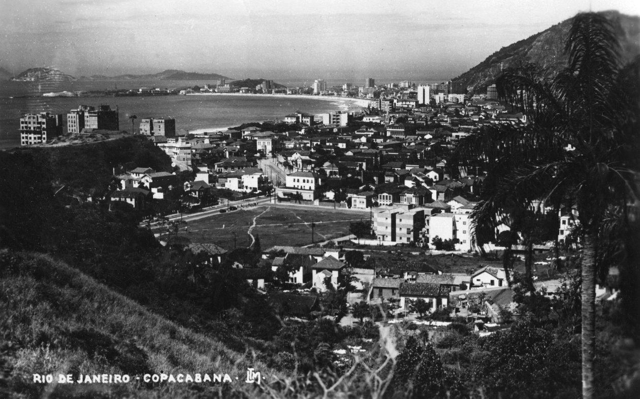Copacabana, Rio de Janeiro, Brasilien, c1937 av Unbekannt