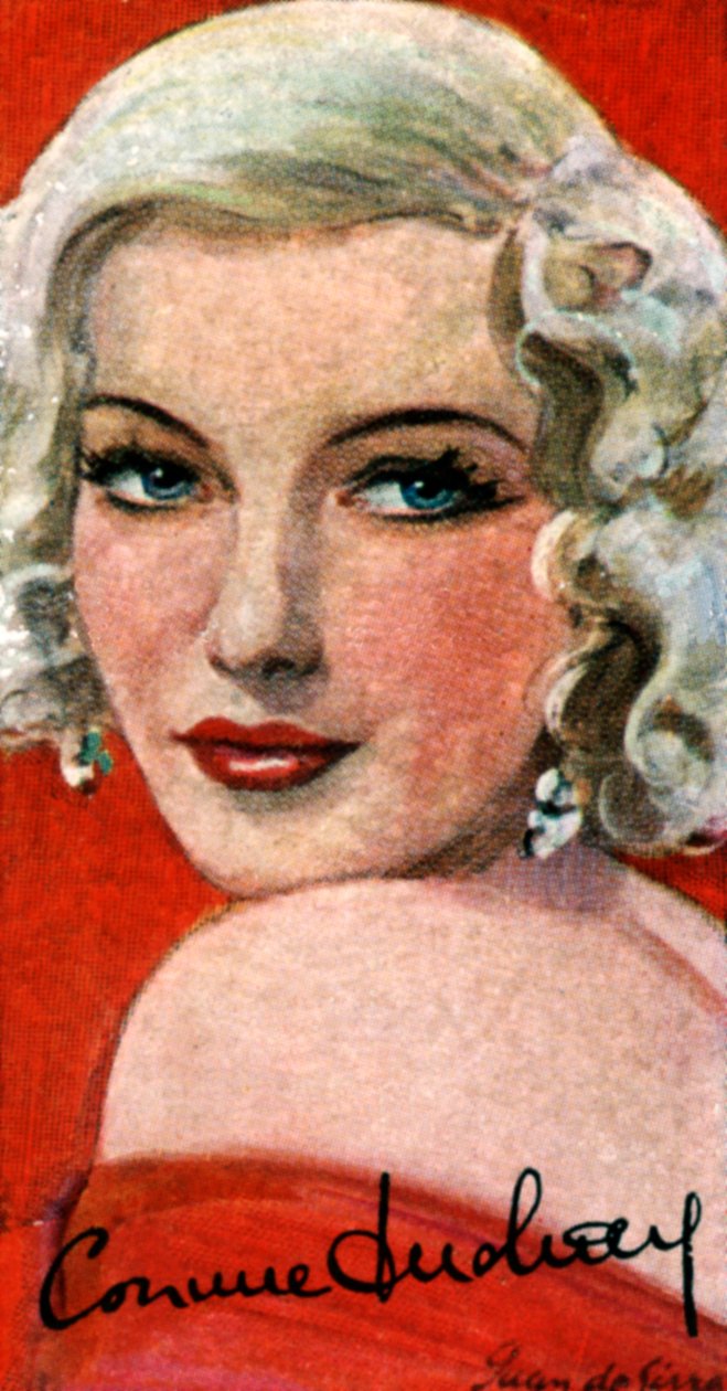 Corinne Luchaire, 1921-1950, fransk skådespelerska, 1900-talet av Unbekannt