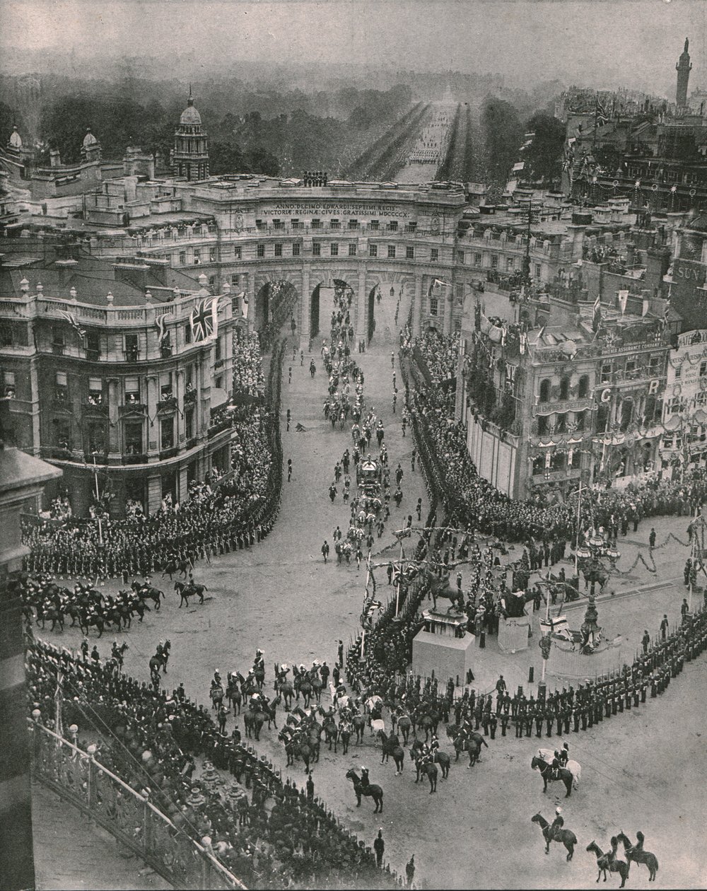 Kröning av kung George V och drottning Mary, London, 1911. av Unbekannt