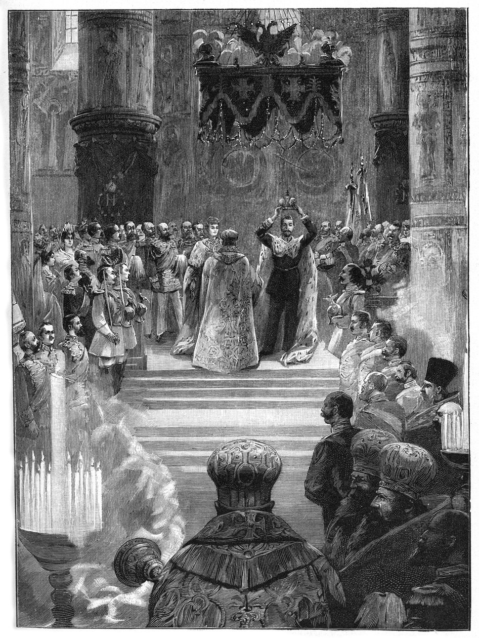Kröning av tsar Nicholas II, 26 maj 1896, 1900 av Unbekannt