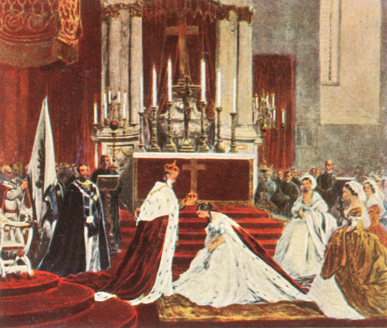 Wilhelm I:s kröning i Königsberg, 18 oktober 1861, 1936. av Unbekannt