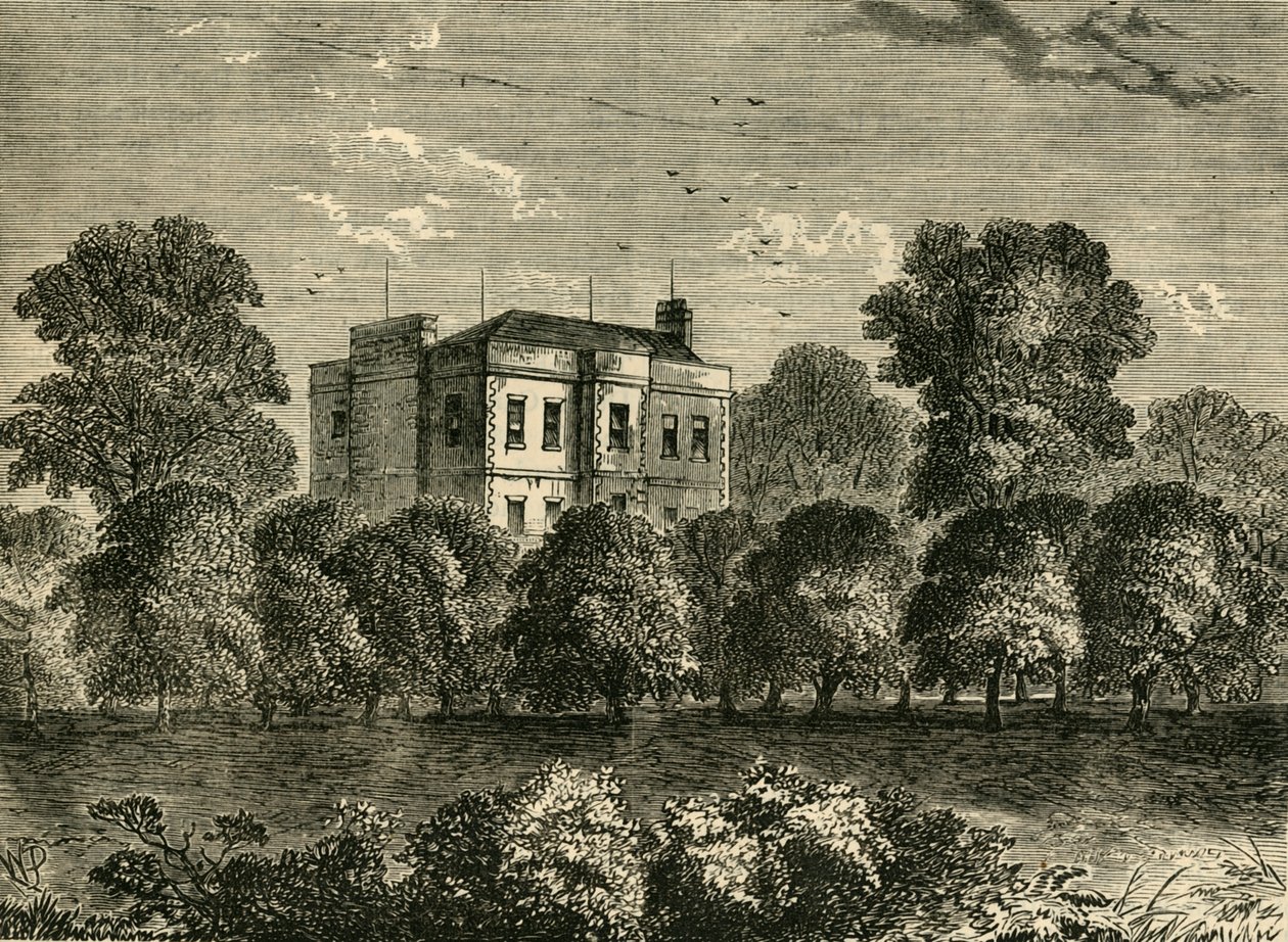 Rådman Agars House, Somers Town, 1830, c1876. av Unbekannt