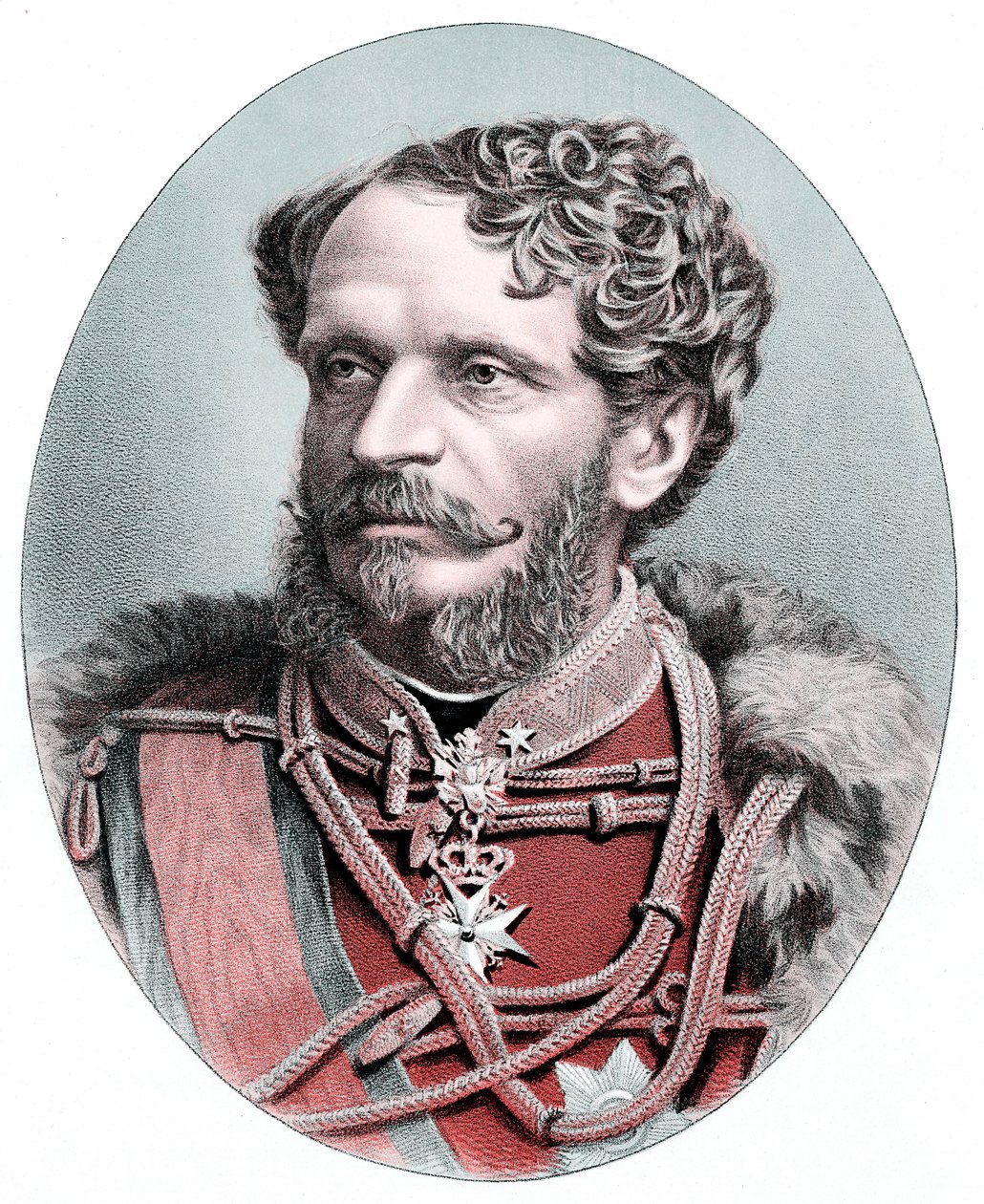 Greve Julius Andrassy 1823-1890, ungersk statsman, c1880 av Unbekannt