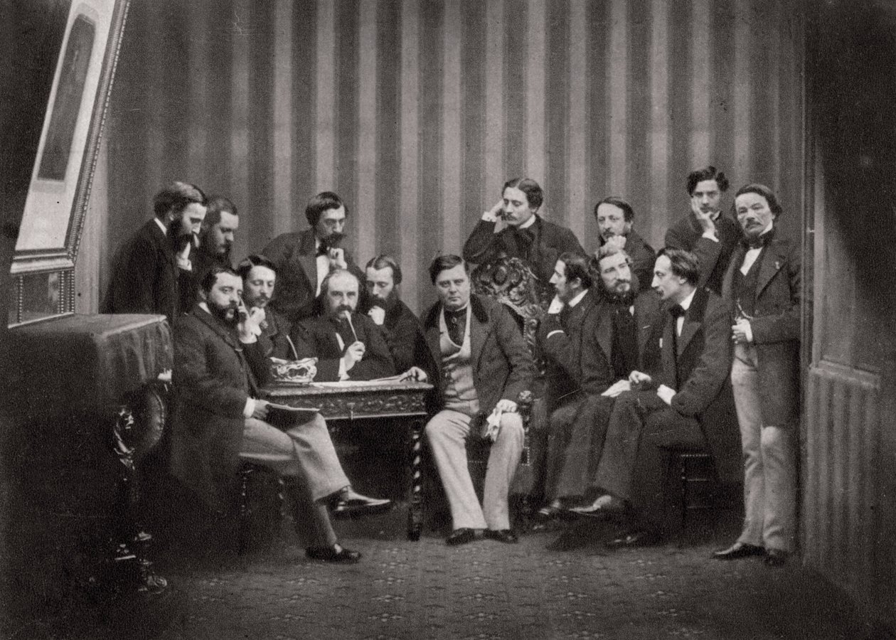 Greve Walewski, fransk statsman, 1860 av Unbekannt