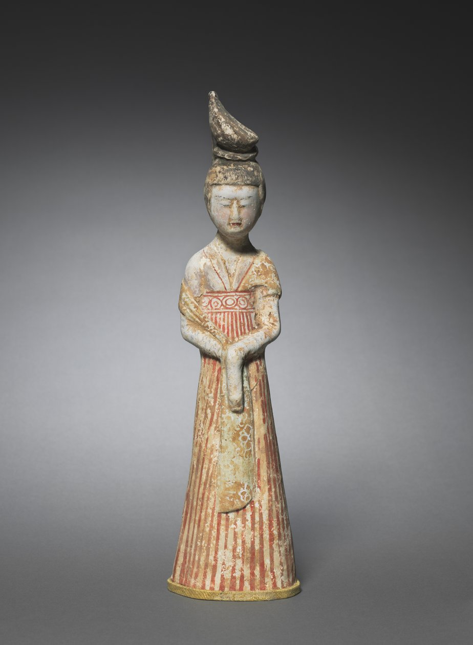 Hovdam med High Chignon, ca. 700-750. av Unbekannt