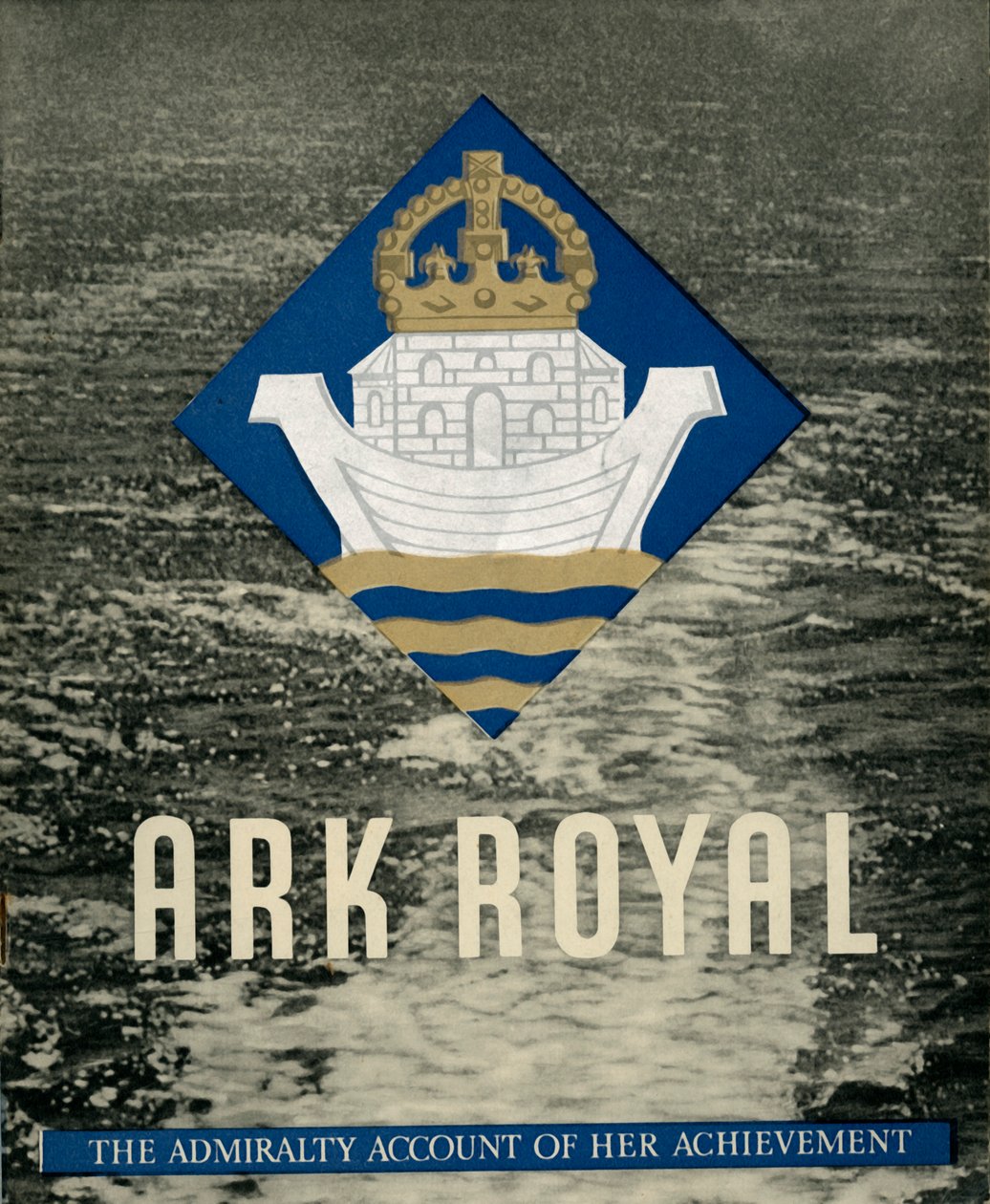 Omslag till broschyr om HMS Ark Royal, 1942. av Unbekannt