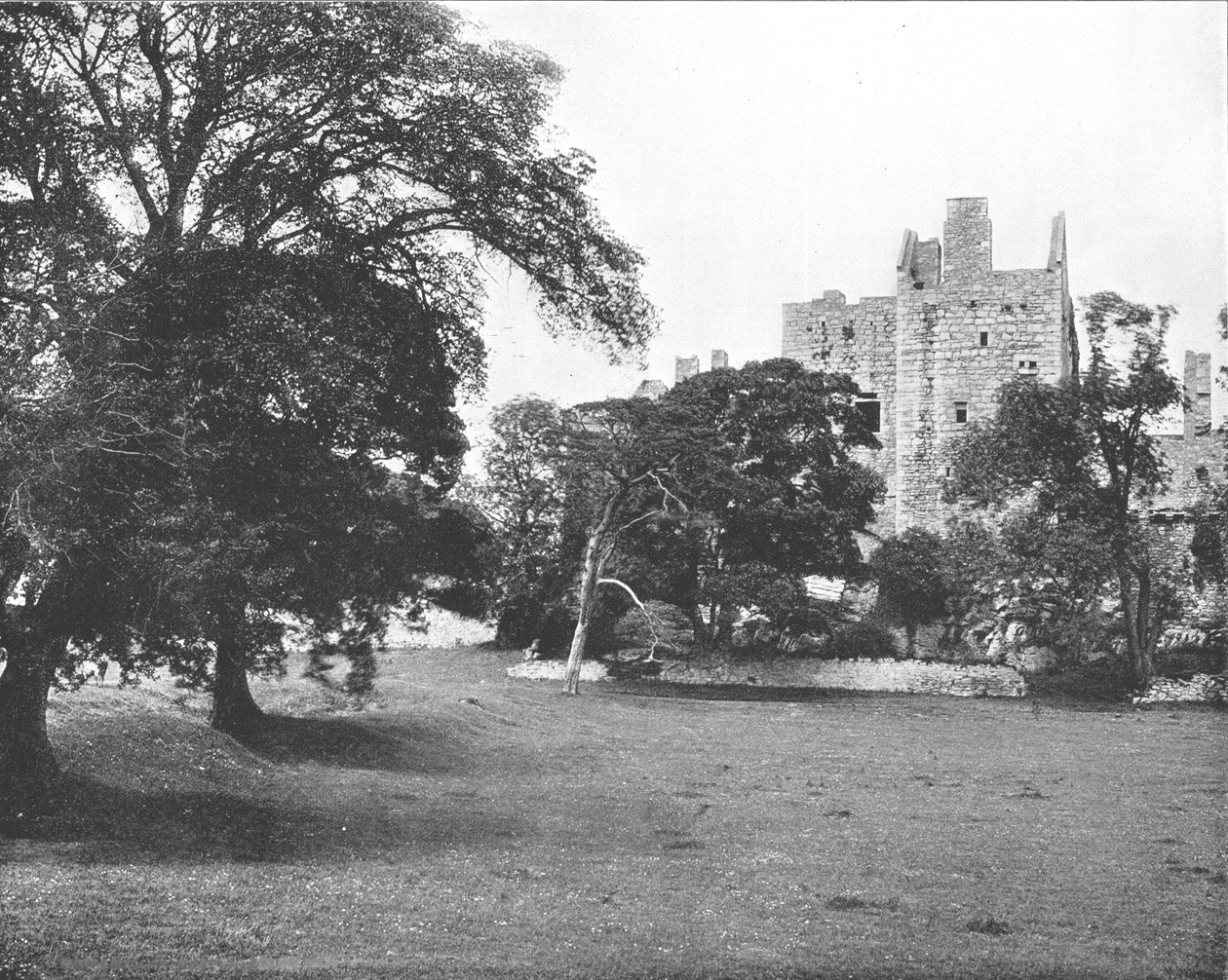 Craigmillar Castle, nära Edinburgh, Skottland, 1894. av Unbekannt