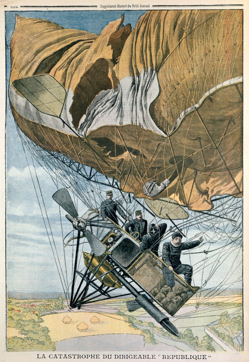 Republikens krasch, 1909 av Unbekannt