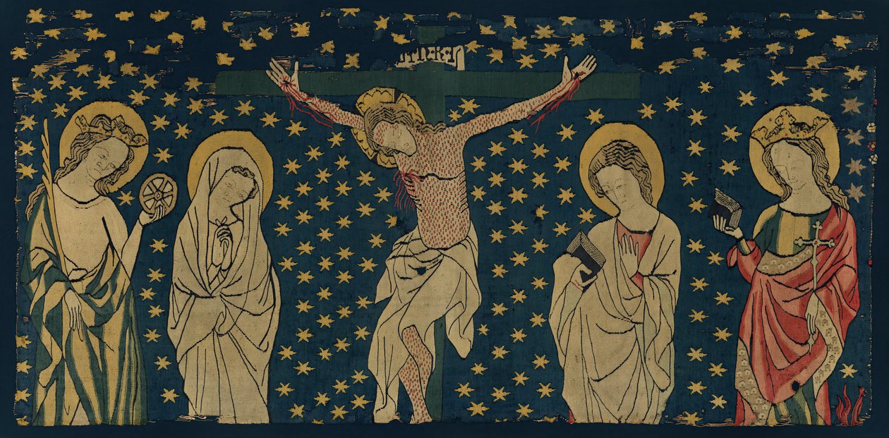 Korsfästelse, tysk, ca. 1325-50. av Unbekannt