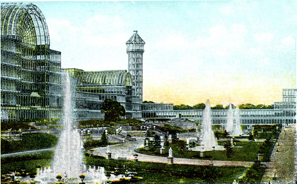 Crystal Palace, London, 1900-talet av Unbekannt