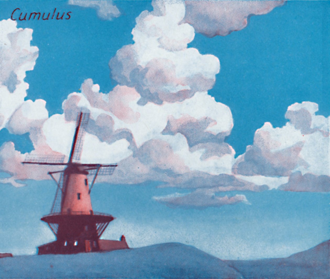 Cumulus - Ett dussin av de viktigaste molnformerna på himlen, 1935 av Unbekannt