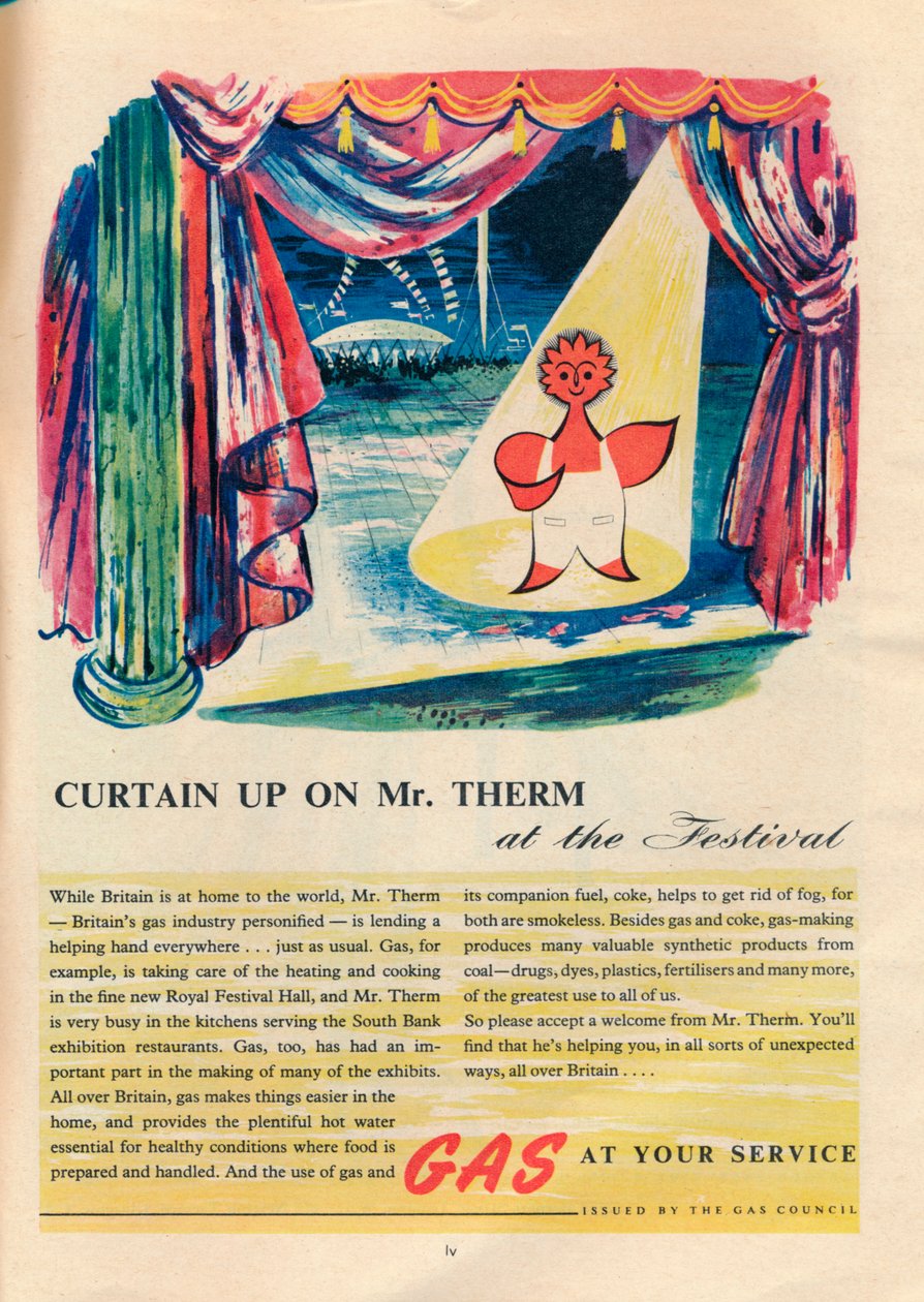 Gardin upp på Mr. Therm, 1951 av Unbekannt