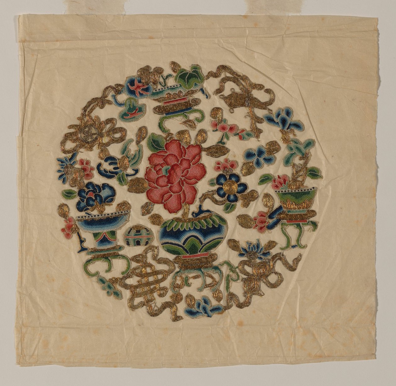 Cut Out Motiv Handwork, Kina, Qingdynastin 1644-1911, 1800-talet. av Unbekannt