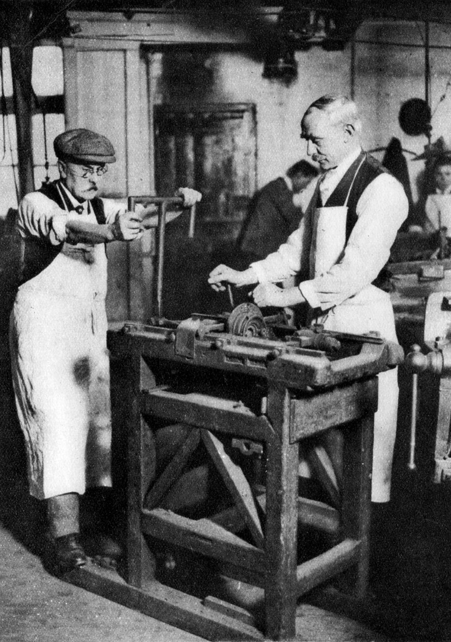 Skärning av en nyckelfat, London, 1926-1927 av Unbekannt