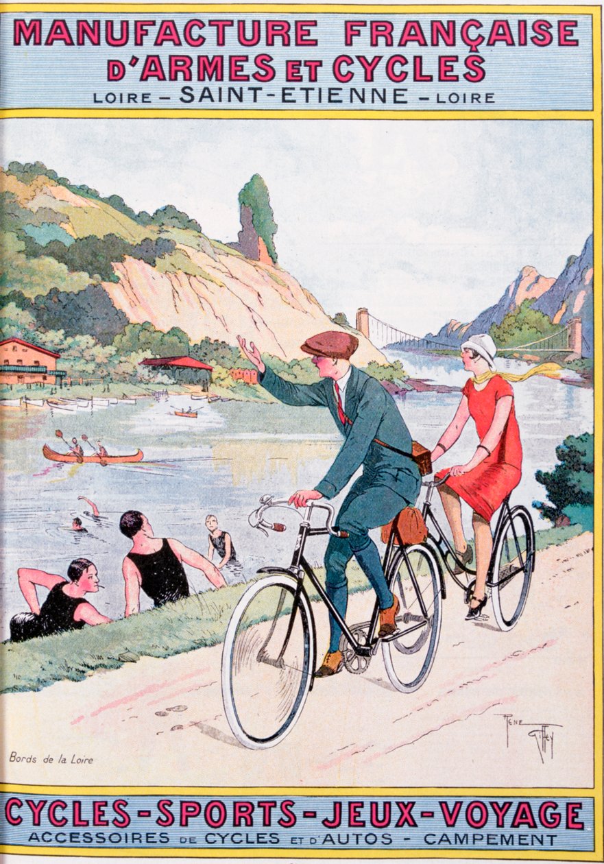 Cykling, Sport, Nöje, Resor, 1900-talet av Unbekannt