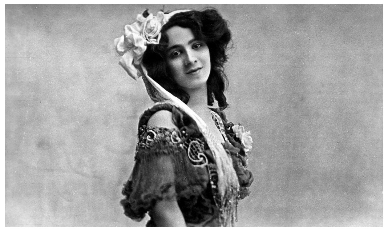 Daisy Jerome, musikhallskådespelerska, c1890-1919 av Unbekannt