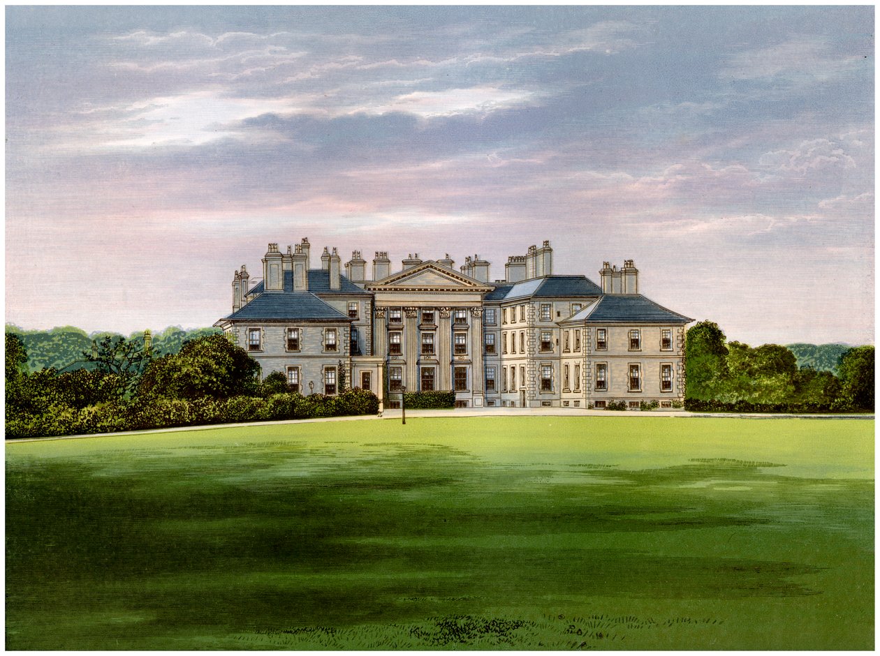 Dalkeith Palace, Edinburgh, Skottland, hem för hertigen av Buccleuch, c1880 av Unbekannt