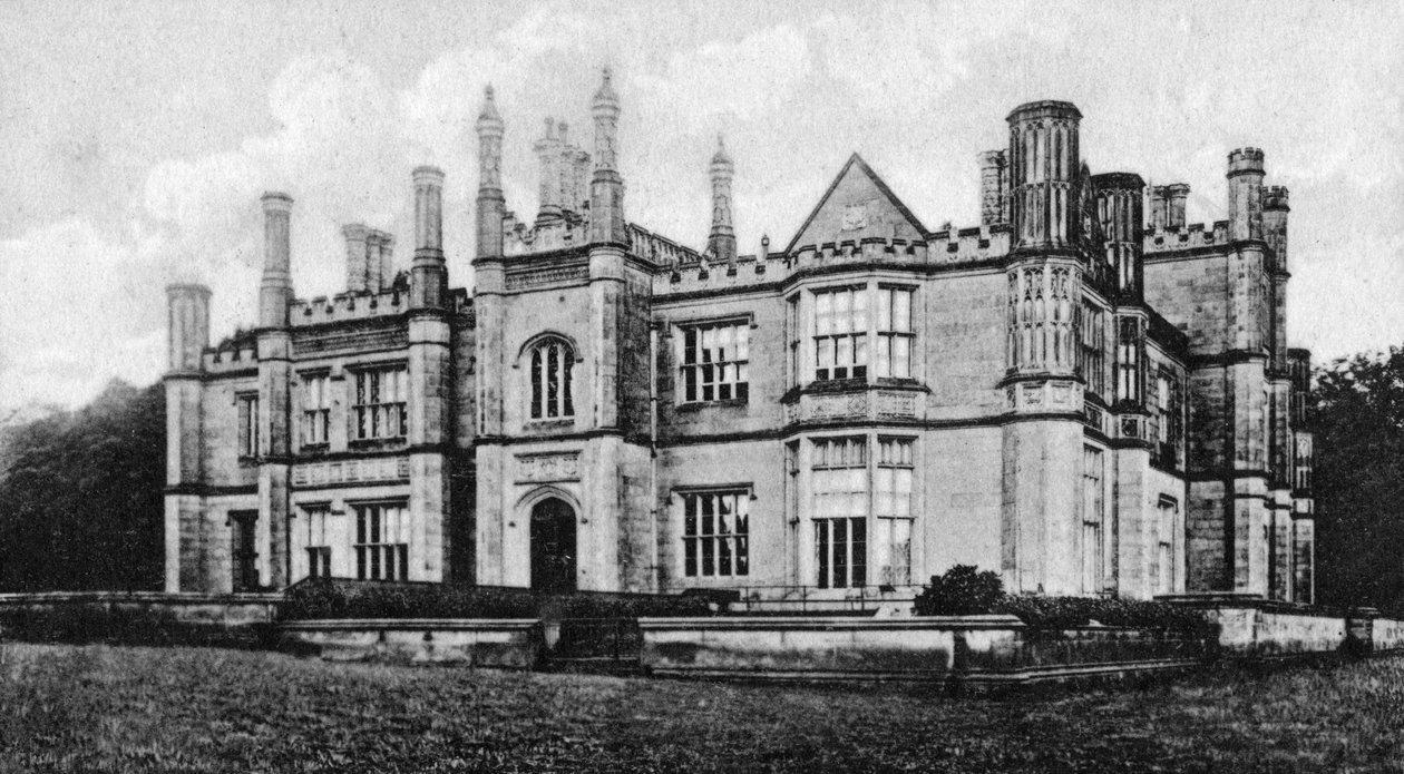 Dalmeny House, South Queensferry, nära Edinburgh, Skottland, 1900-talet av Unbekannt