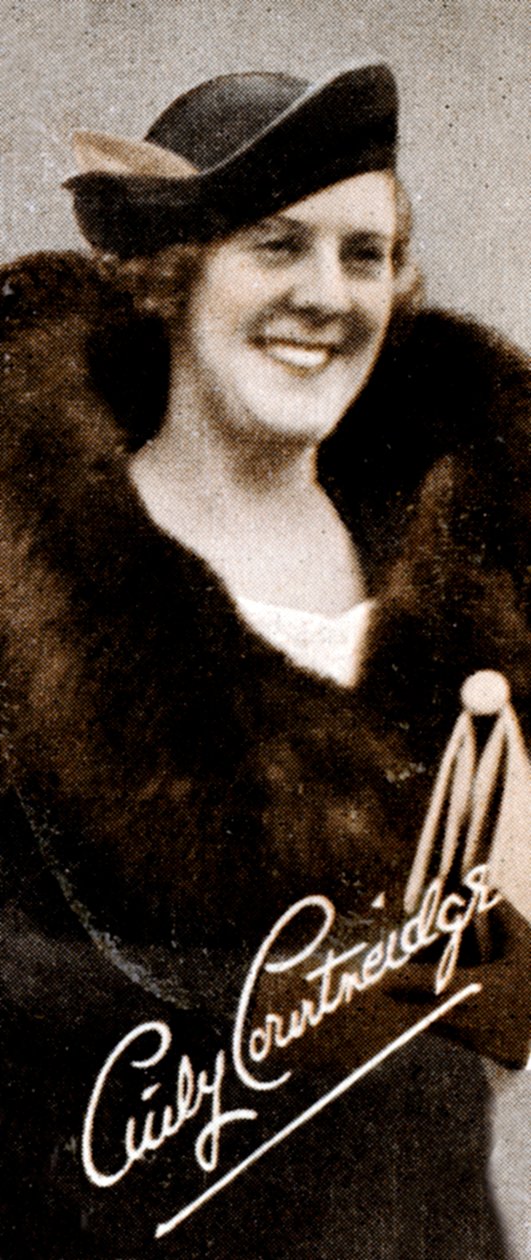 Dame Esmerelda Cicely Courtneidge DBE 1893-1980, engelsk skådespelerska och komiker, 1935 av Unbekannt