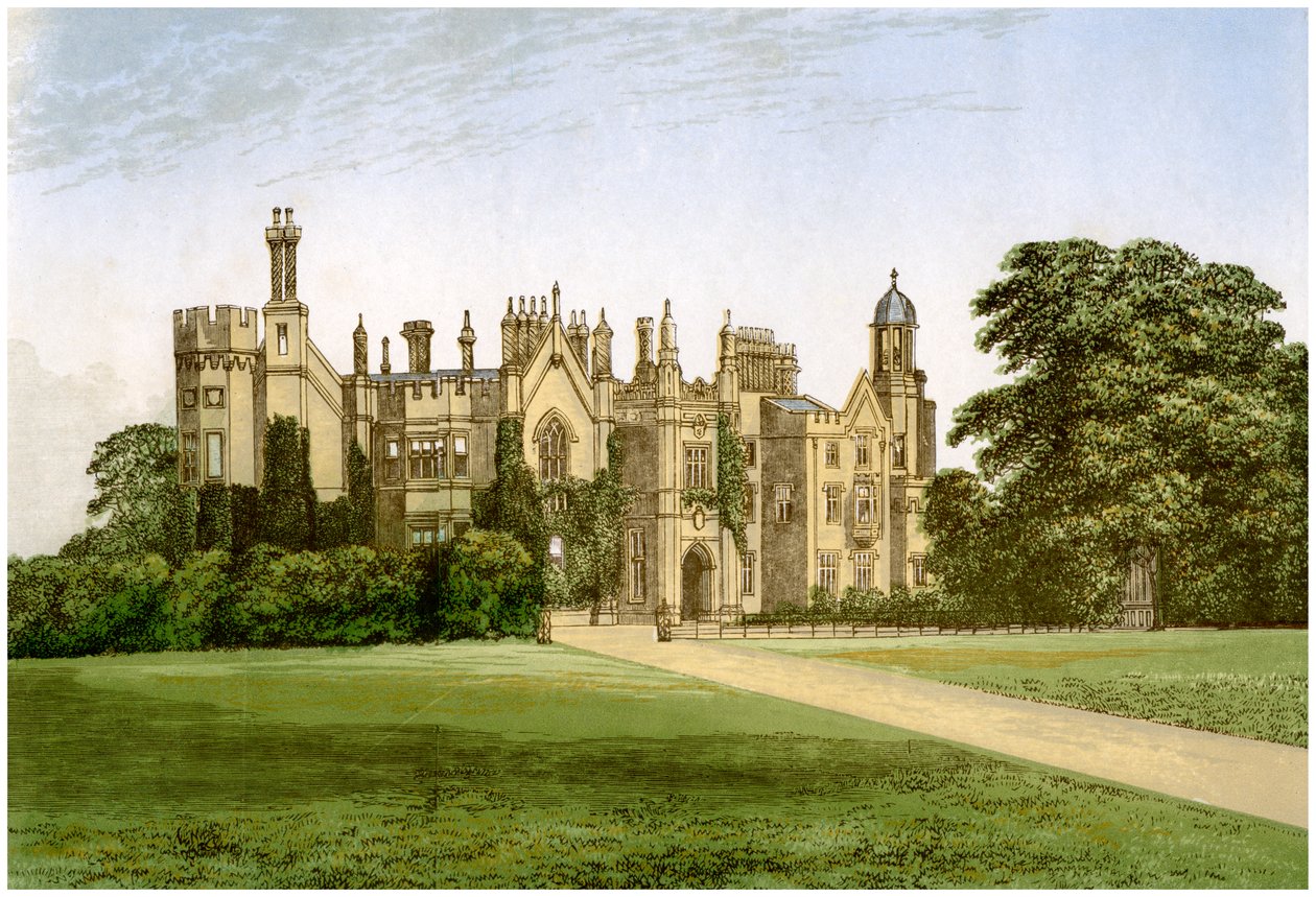 Danbury Palace, Essex, hem för biskopen av Rochester, c1880 av Unbekannt