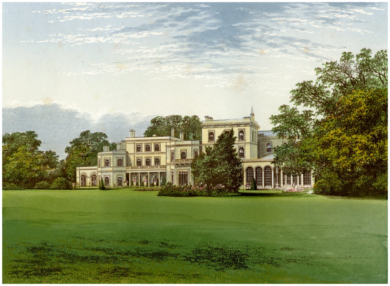 Danesfield House, Buckinghamshire, hem för familjen Scott-Murray, c1880 av Unbekannt